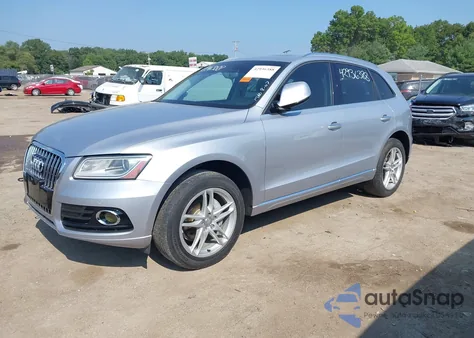 2016 Audi Q5 2.0T Premium z USA, uszkodzony, nr VIN WA1L2AFP3GA035650